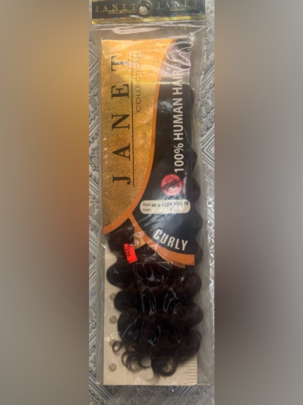 Janet collection. 100% human hair. New deep wave